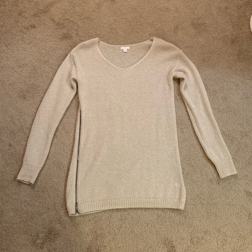 Super Cute Cream BP Tunic Sweater